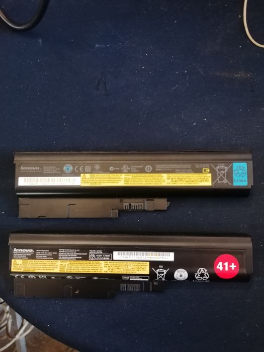Продавам батерии за лаптоп леново t61. Чисто нови.