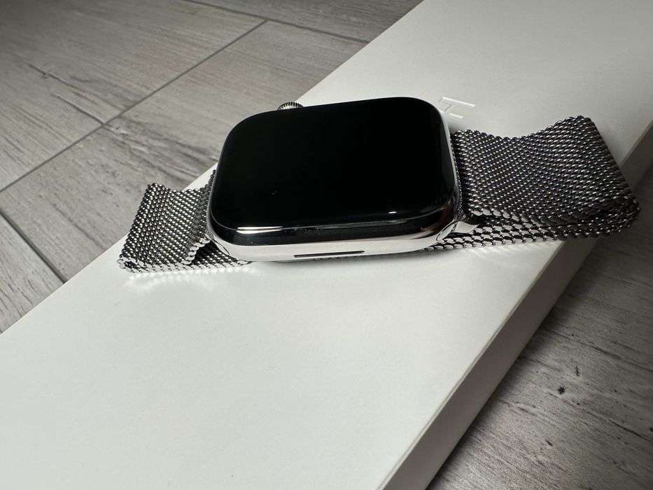 Apple Watch seies 9, stainless steel silver, gps+cellular, 45mm