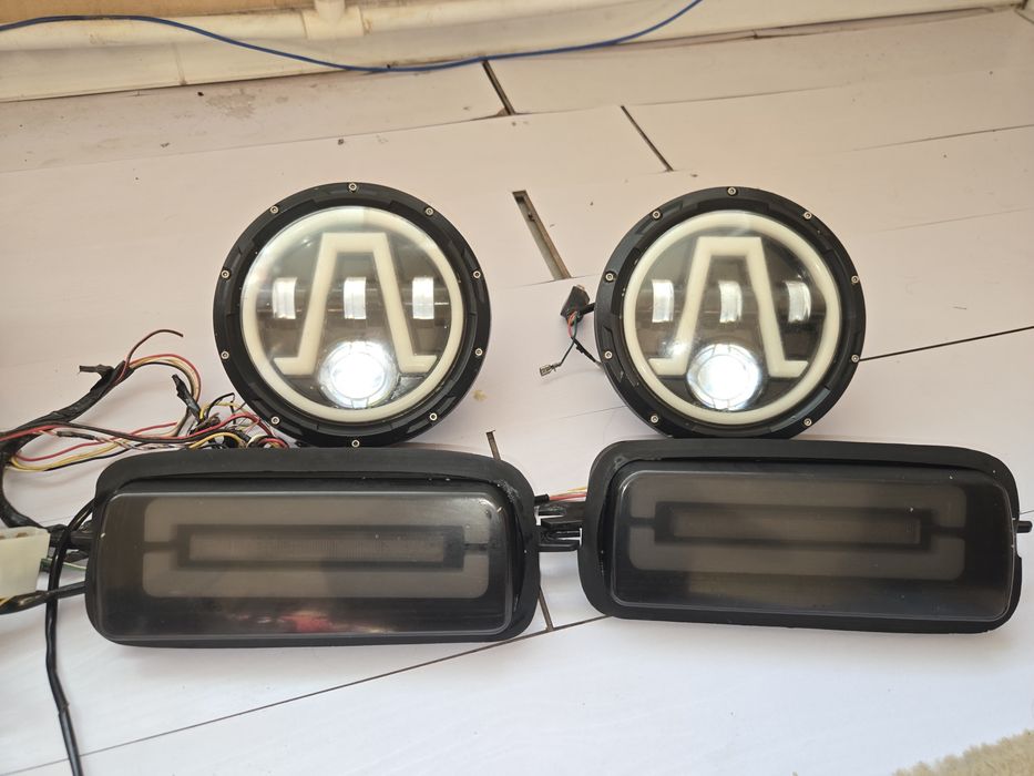 Фара ва подфарник. Fara led tyuning