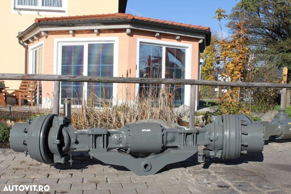 axa de la excavator pe roti atlas 1302 e