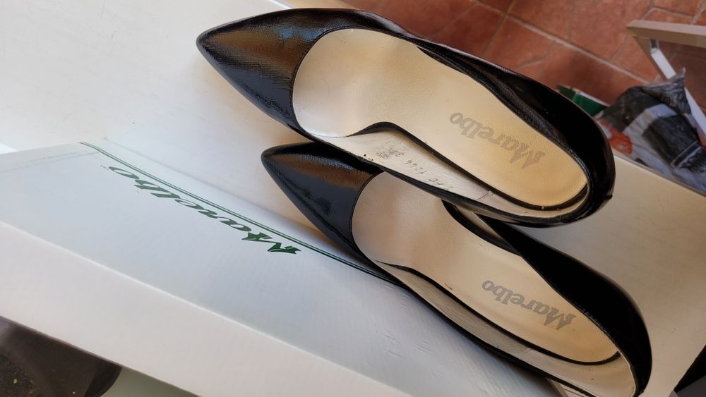 Pantofi Stiletto piele