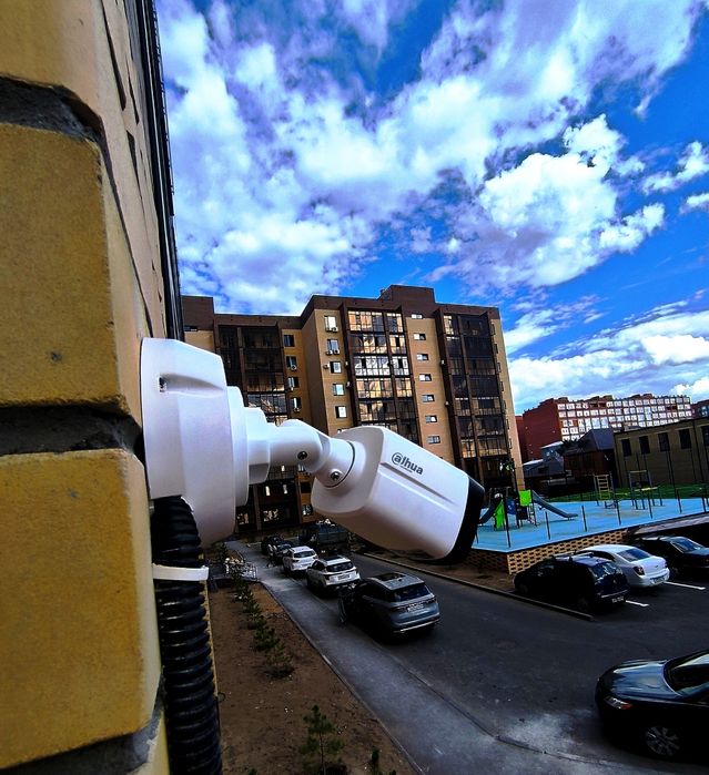 Установка камер видеонаблюдения