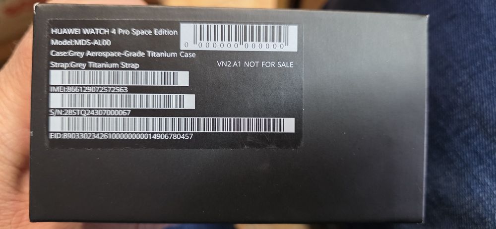 Smartwatch Huawei 4 pro Space Edition Titan Aerospațial E-SIM