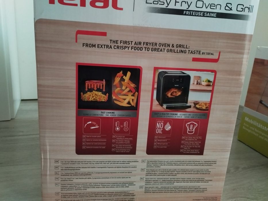 Tefal air fryer grill