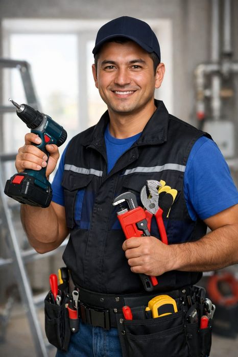 Мастер в Чирчике, мастер на час, сантехник, электрик