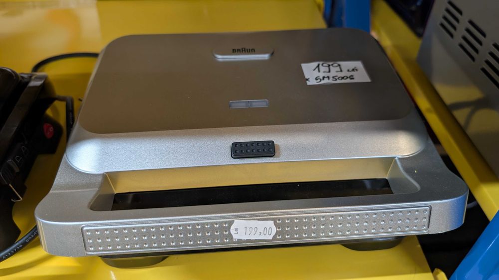 Sandwich Maker Braun SM5006, 800W, Plăci Antiaderente,