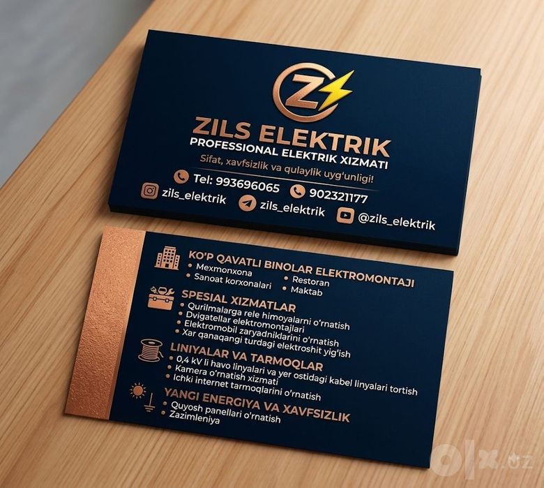 Электрик хизмати. Elektrik xizmati