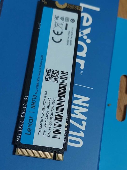 1TB NVMe Lexar NM710 (НОВ)