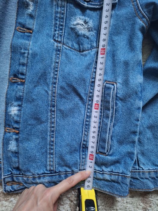 Geaca blugi Zara 11-12 ani merge si adult micut