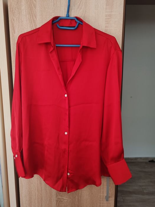 Camasa de dama, cu maneca lunga, Zara XS