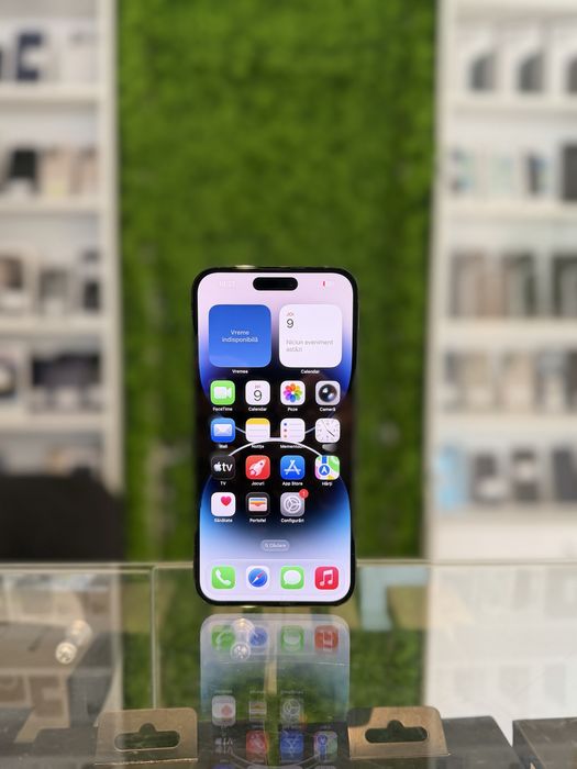 *ATSGSM.RO** iPhone 14 Pro Max 256Gb Black/Baterie 93%/Fact+Gar 12 luni