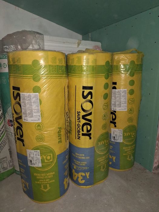 Vata minerală Ursa si Isover 9 baloti