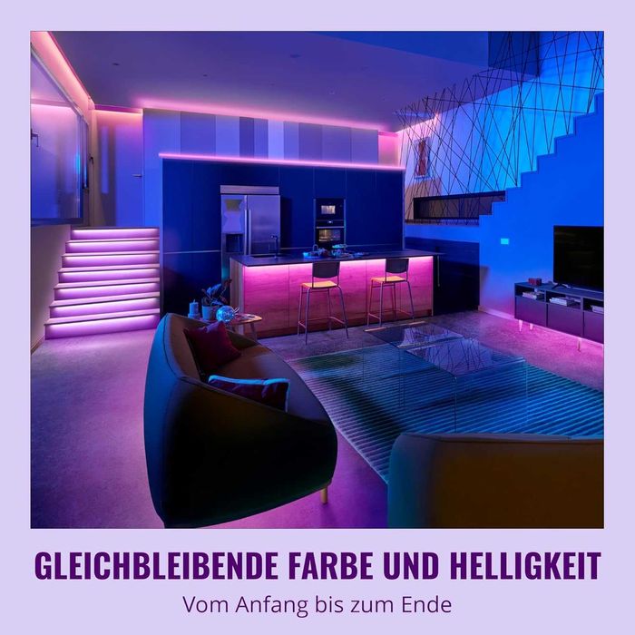 WiZ RGB LED лента 30M WiFi управление персонализируема 16 мил цвята