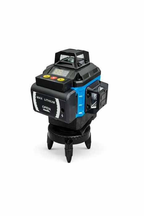 Nivela laser 16 linii 4D, cu 2 acumulatori, trepied, Autonivelare