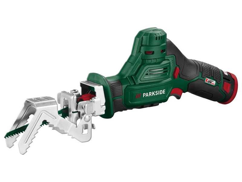 НОВИ! Акумулаторен трион за клони Parkside PAAS 12V + батерия + зарядно