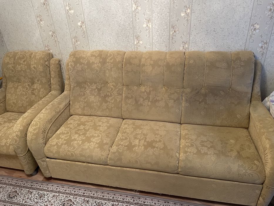 Продам кресло и диван