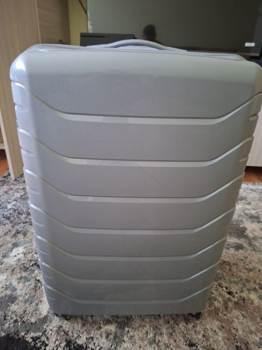 Vand troler mare albastru Material carbon culoare gri dimensiunea 70X45X27cm