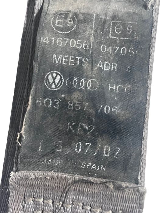 Centura De Siguranta Stanga Fata Volkswagen Polo 9N_ 2001 - 2012 6Q085