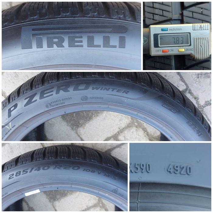 O bucată 285/275 40 R22 M+S iarnă - una Pirelli Vredestein