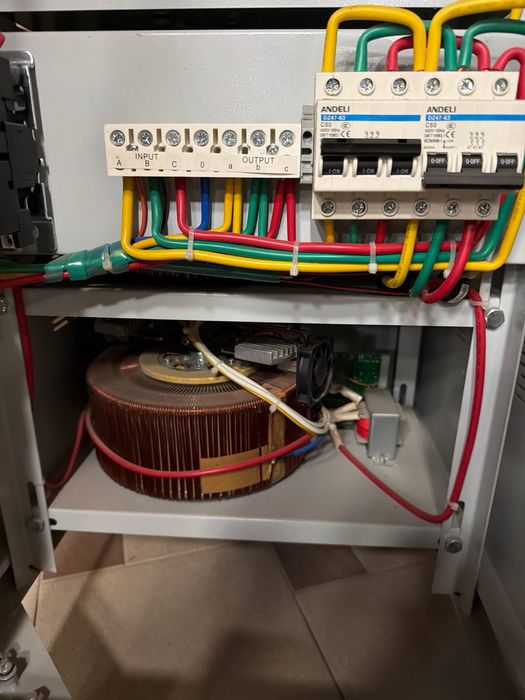 Andeli. 3fazali orginal 30kw. Stabilizator 110-250v