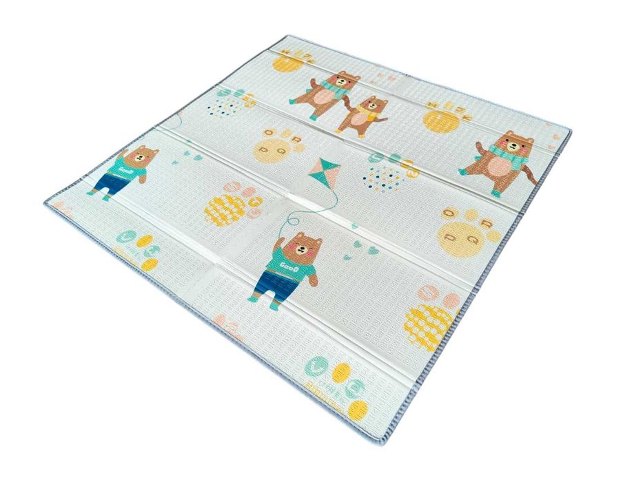 НОВО! 150х150см. Сгъваемо килимче за игра/ Термо постелка за кошара