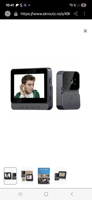Sonerie video inteligenta