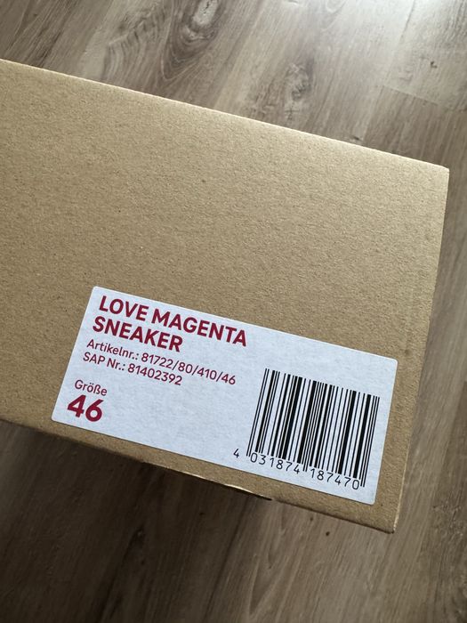 Sneakers albi masura 46