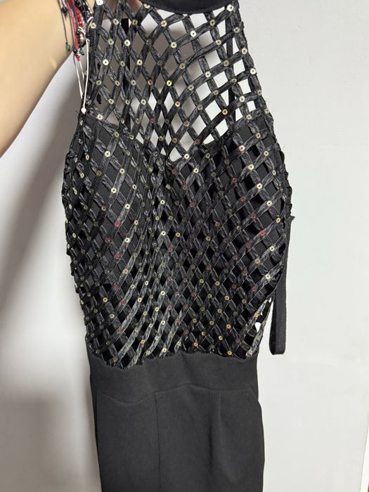 Salopeta de seara cu spatele gol