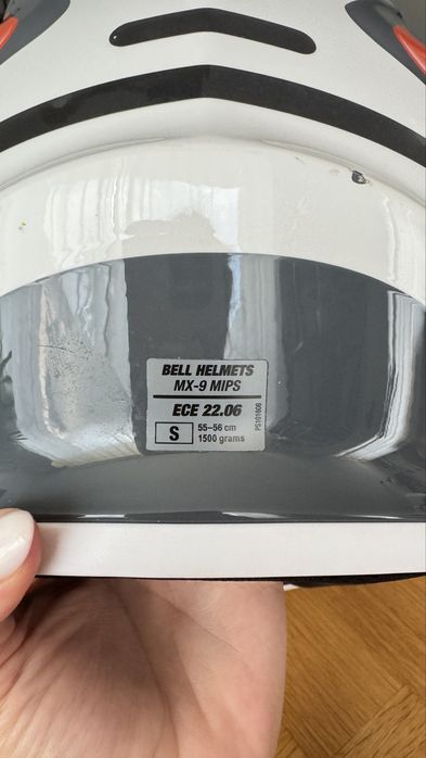 Casca Bell MX-9 MIPS, marimea S, 55-56 cm
