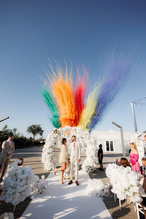 Artificii de zi cununii civile/Gender reveal.