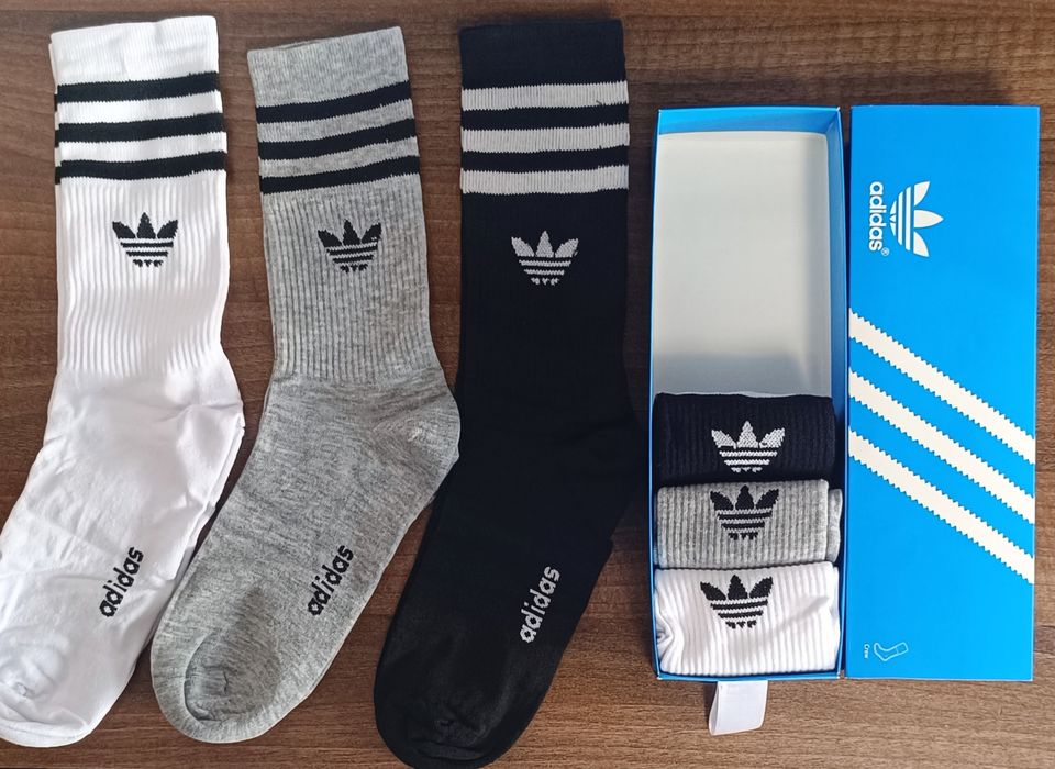 Set 6 perechi sosete Dama Adidas  scurte sau lungi