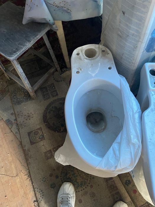 Продам строительный унитаз