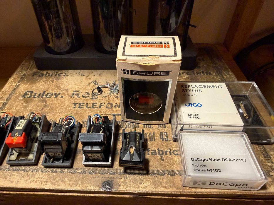 Doze pickup Shure, Audio Tehnica, ace noi.