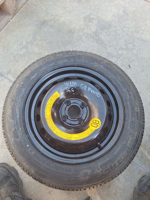 Резервна гума 15 цола 4x100 Fiat Grande Punto / Фиат Гранде Пунто