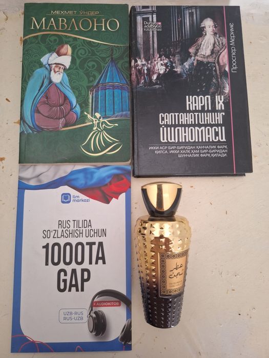 Kitoblar sotiladi (Atir bonusga)