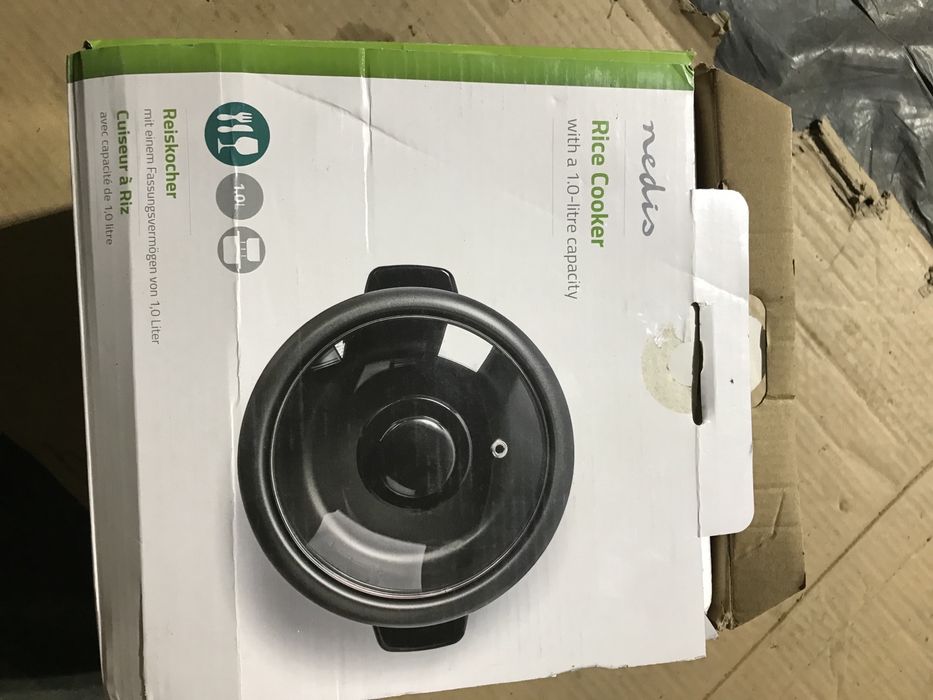 Oala pentru gatit orez Nedis Metal 1L 400 W