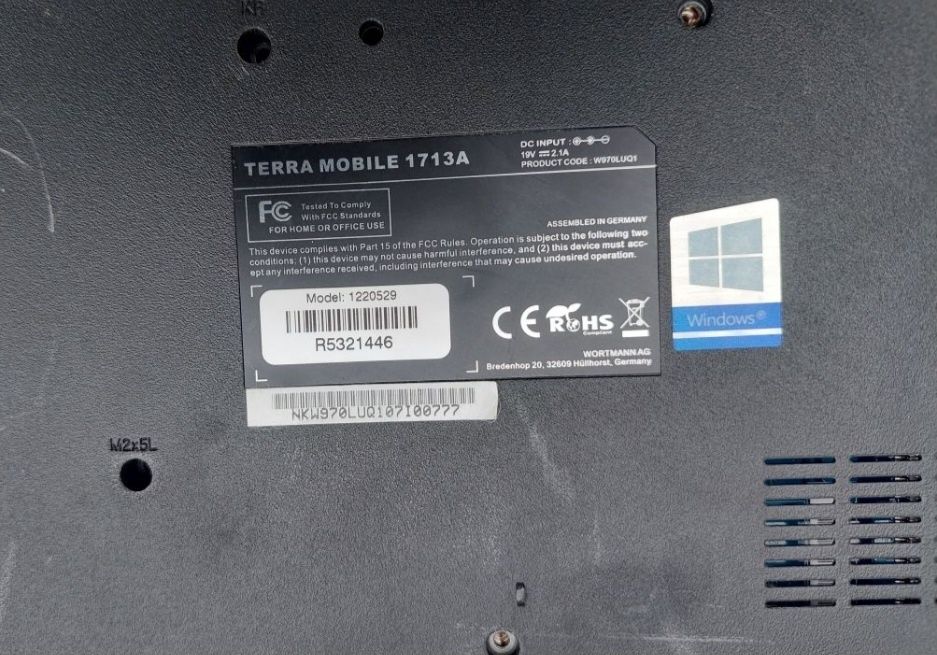 Laptop Terra mobile 1713A