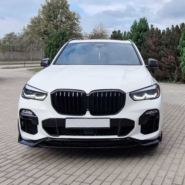 Prelungire Extensie Lip Bara Fata M BMW X5 G05 2018-2023, Negru Lucios