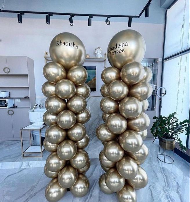 Оформление арки из шаров Астана