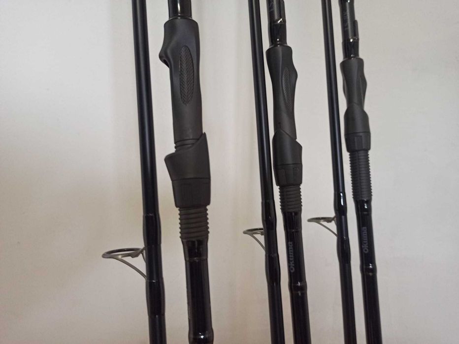 Vand 3buc Lanseta Okuma LS-8K Carp 3.96m/3.5lb noi