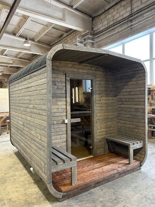 Sauna pe lemne 3m CUB