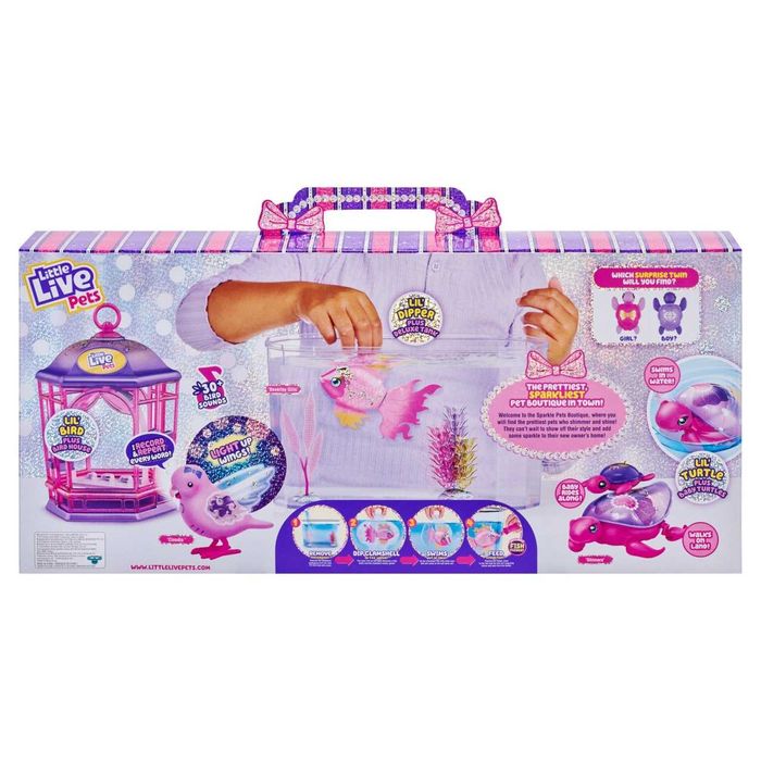 Маленькие живые питомцы Little Live Pets - Sparkle Pets Boutique 3 в 1