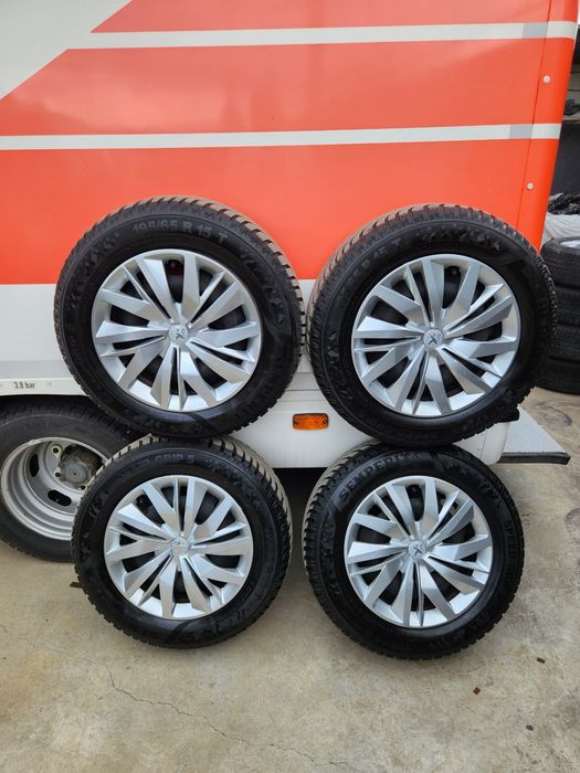 PEUGEOT 2008 Метални джанти със ЗИМНИ ГУМИ + ТАСОВЕ