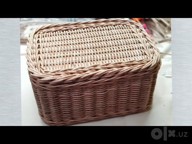 Корзины из экологически чистого материала, ручной работы