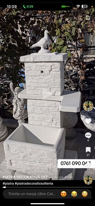 Lei/cai/fantani arteziene/statuete