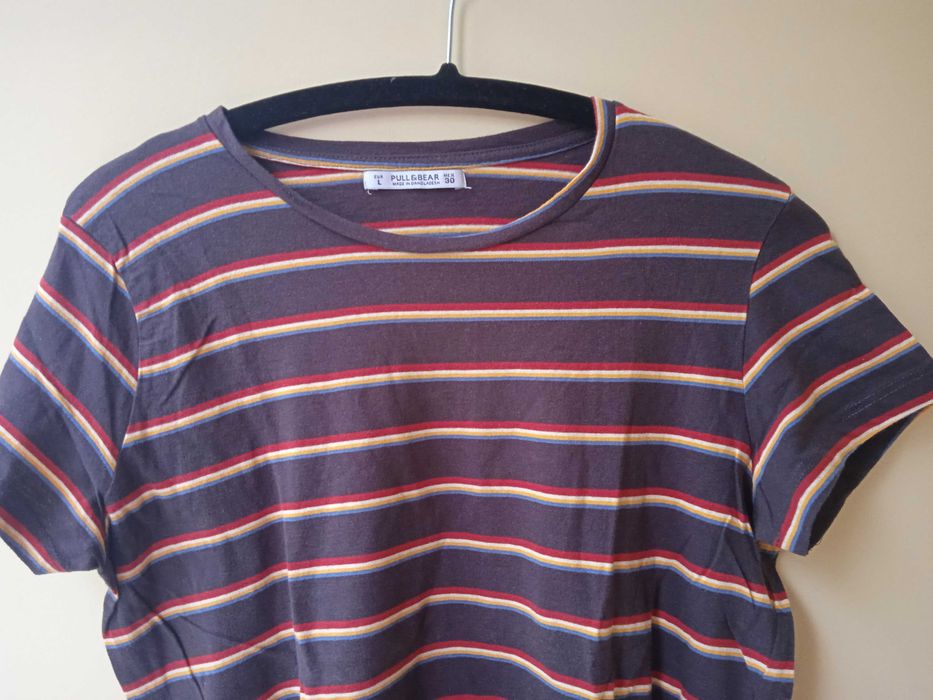 САМО 3 лв.  - Pull & Bear оригинална дамска тениска