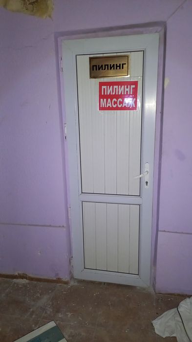 Двери пластиковые и из альюминия