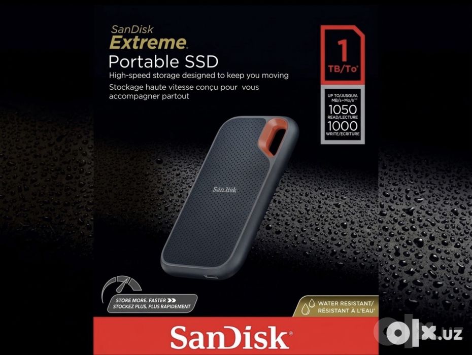 Sandisk Extreme Portable SSD TypeC. Есть доставка