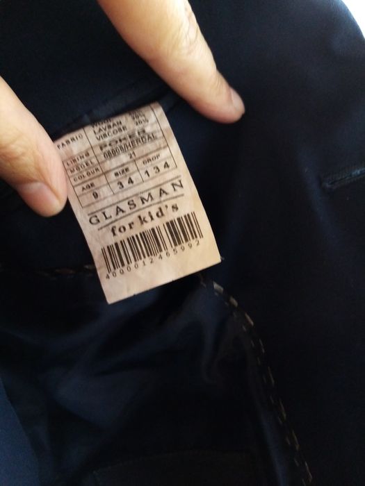 Школьный пиджак 34 размера