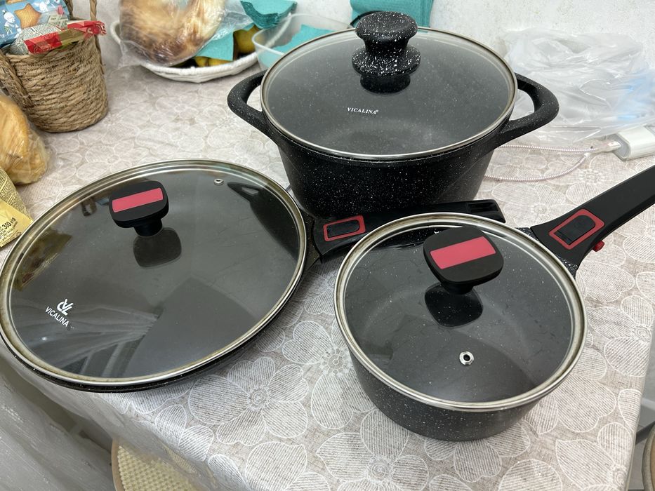 Ковш, кастрюля, сковорода